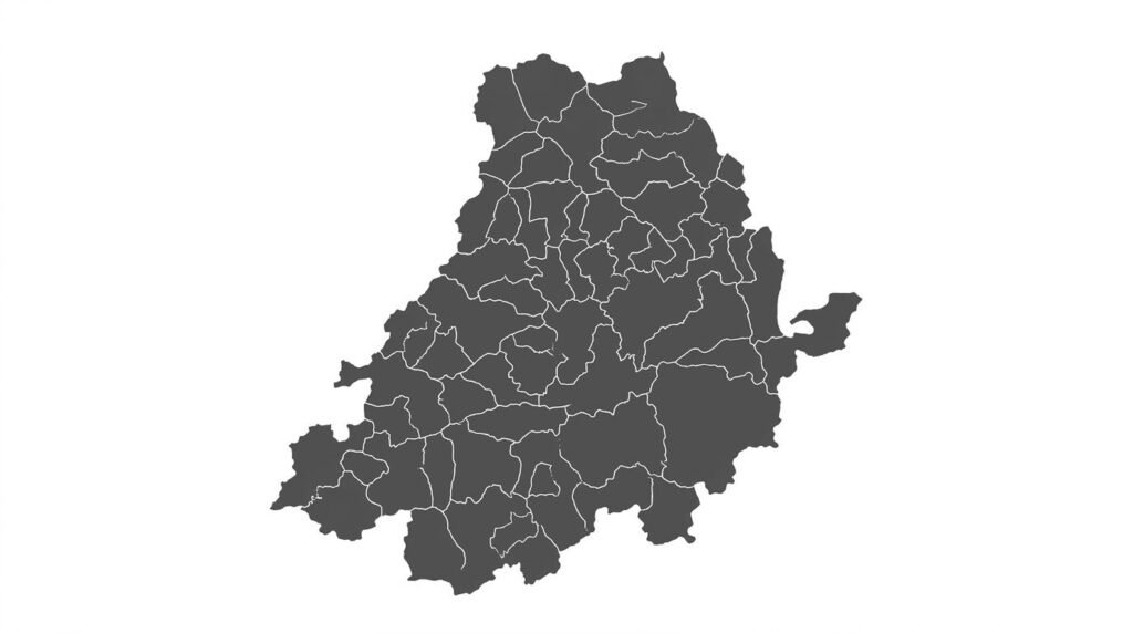 Mapa Ávila