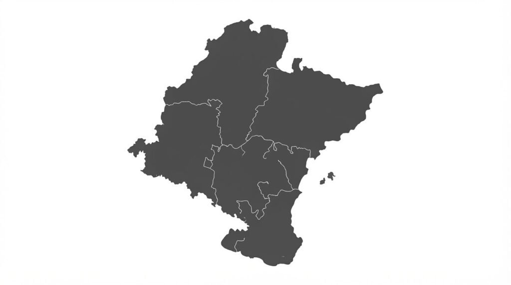 Mapa Navarra y Pamplona