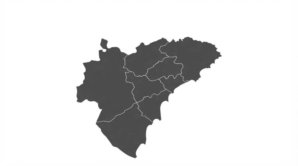 Mapa de Alicante