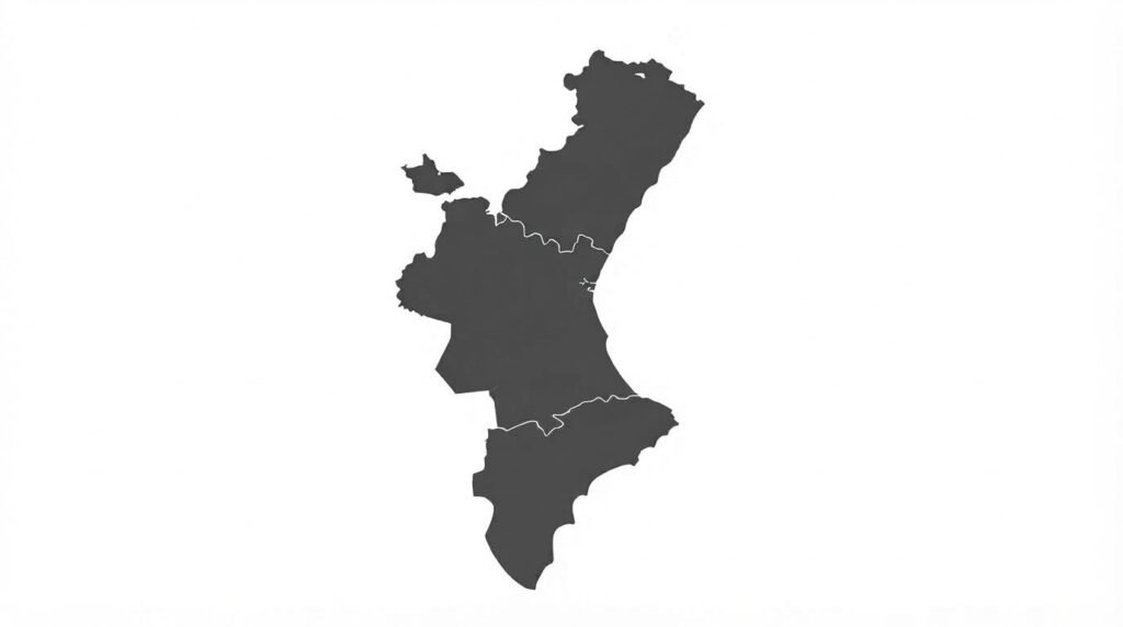 Mapa de Valencia y alrededores