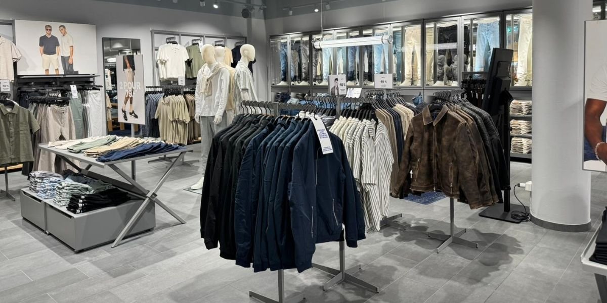 diseño de tienda jack and jones