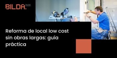 Reforma local low cost sin obras largas